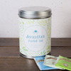 Personalised Herbal Tea Tin - Green Floral
