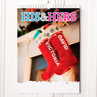 Personalised His and Hers Calendar - 4th Edition
