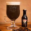 Personalised Irish Coffee Glass With Baileys Miniature - Baby It