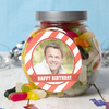 Personalised Jelly Beans Jar Birthday - Photo Upload