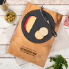 Personalised Just Slate Medium Acacia Antipasti Set