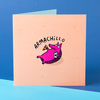 Personalised Katie Abey Card - Armachillo
