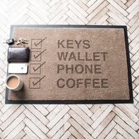 Personalised Keys Wallet Phone Indoor Doormat
