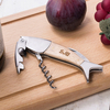 Personalised Lightwood Fish Corkscrew