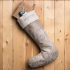 Personalised Luxury Christmas Stocking - Wonderful Time
