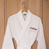 Personalised Luxury Waffle Piped Bathrobe - TheBride