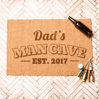 Personalised Man Cave Doormat