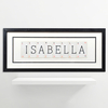 Personalised Medium Vintage Letter Frame