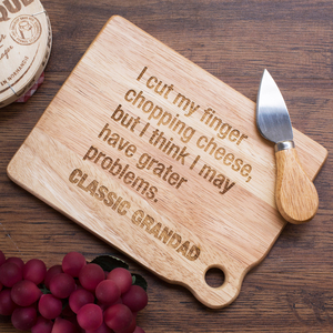Personalised Mini Chopping Board - Classic Joke