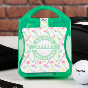 Personalised Mini Golf First Aid Kit