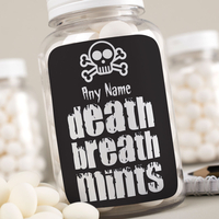 Personalised Mints - Death Breath Mints