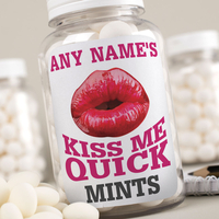 Personalised Mints - Kiss Me Quick Mints