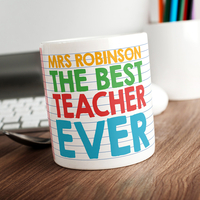Personalised Mug - Best Teacher Ever