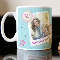 Personalised Mug - Hugs - World