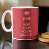 Personalised Mug - Keep Calm You