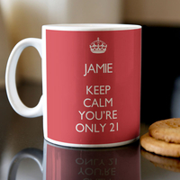 Personalised Mug - Keep Calm You