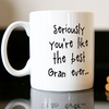 Personalised Mug - The Best Gran Ever