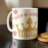Personalised Mug - The Queen Of Gardening