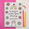 Personalised Notebook - Anniversary Years