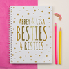 Personalised Notebook - Besties For Resties