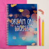 Personalised Notebook - Dream On