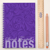 Personalised Notebook - Elegant Pattern