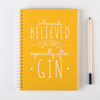 Personalised Notebook - Especially After Gin