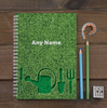 Personalised Notebook - Gardening Tools