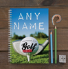 Personalised Notebook - Golf Addict