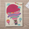Personalised Notebook - Hot Air Balloon