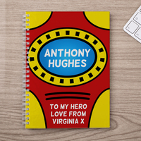 Personalised Notebook - Iron Suit
