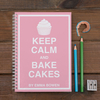 Personalised Notebook - Keep Calm & Bake