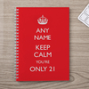 Personalised Notebook - Keep Calm You