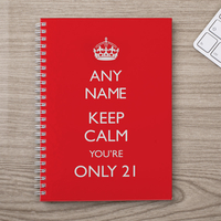 Personalised Notebook - Keep Calm You