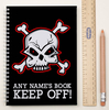 Personalised Notebook - Keep Off