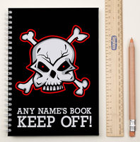 Personalised Notebook - Keep Off