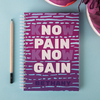 Personalised Notebook - Know Pain,  Know Gain