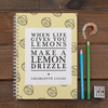 Personalised Notebook - Lemon Drizzle