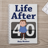 Personalised Notebook - Life After 40 for Him
