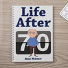 Personalised Notebook - Life After 70 for Him