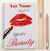 Personalised Notebook - Lipstick