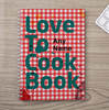 Personalised Notebook - Love to Cook Book