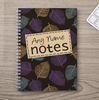 Personalised Notebook - Night Leaves
