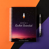 Personalised Notebook - Notes Of A Rocket Scientist