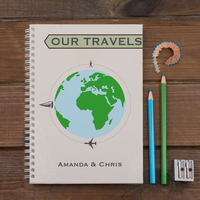 Personalised Notebook - Our Travels
