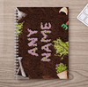 Personalised Notebook - Pink Flowers