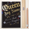 Personalised Notebook - Queen
