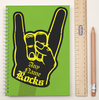 Personalised Notebook - Rock On