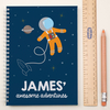 Personalised Notebook - Space Adventures