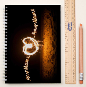 Personalised Notebook - Sparklers